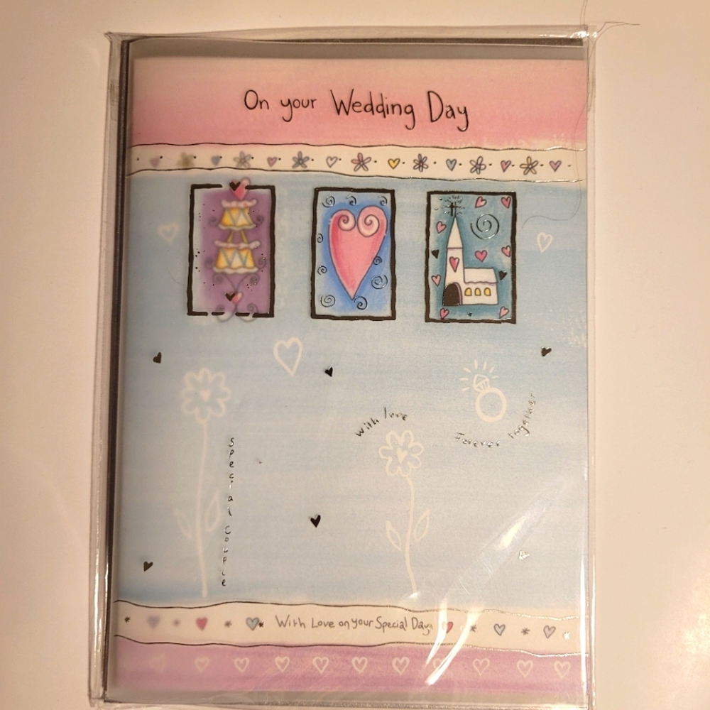 JUST MARRIED GREETING CARD